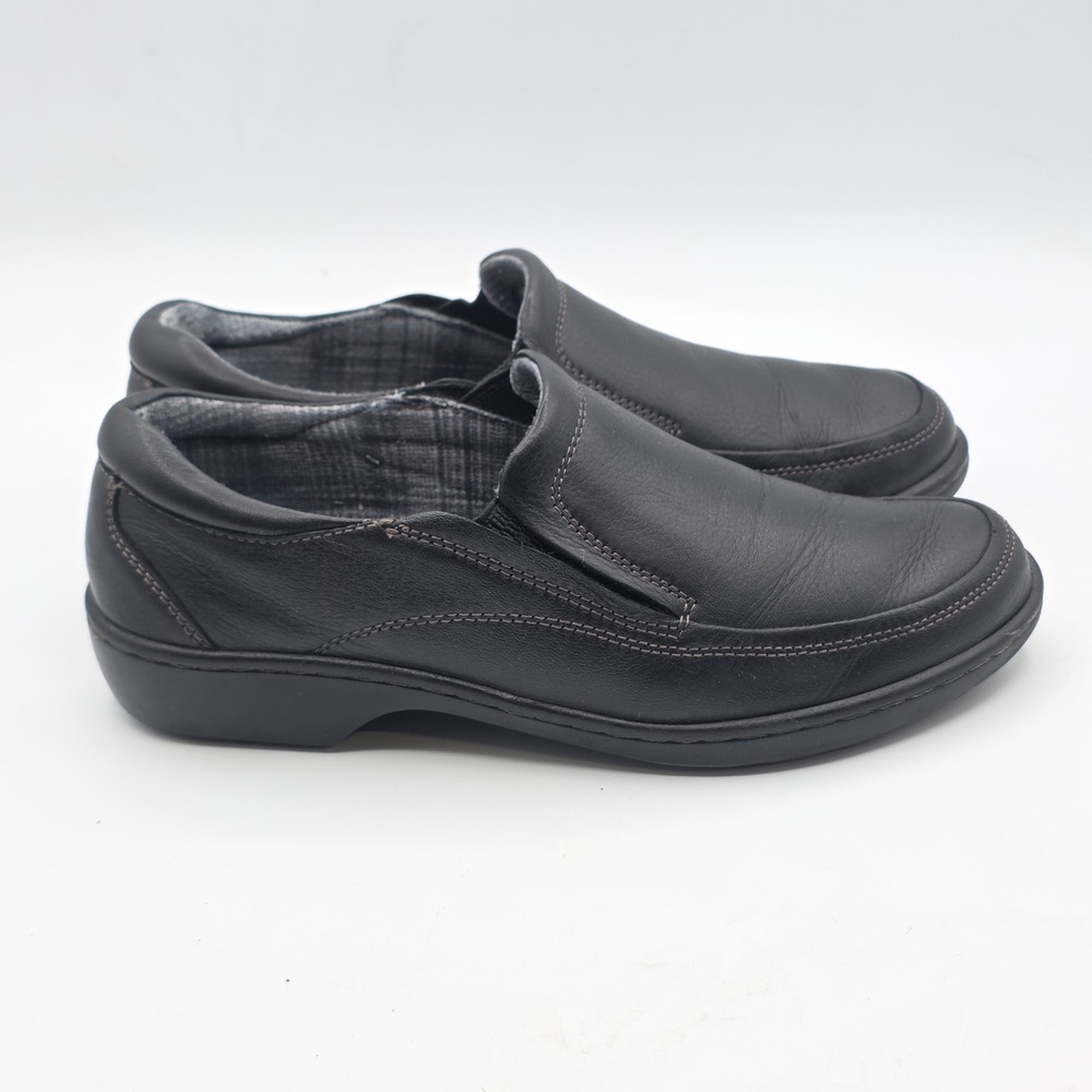 Eastland Kaitlyn Loafers Womens 8.5M Black Leather Slip On Comfort Work Shoes